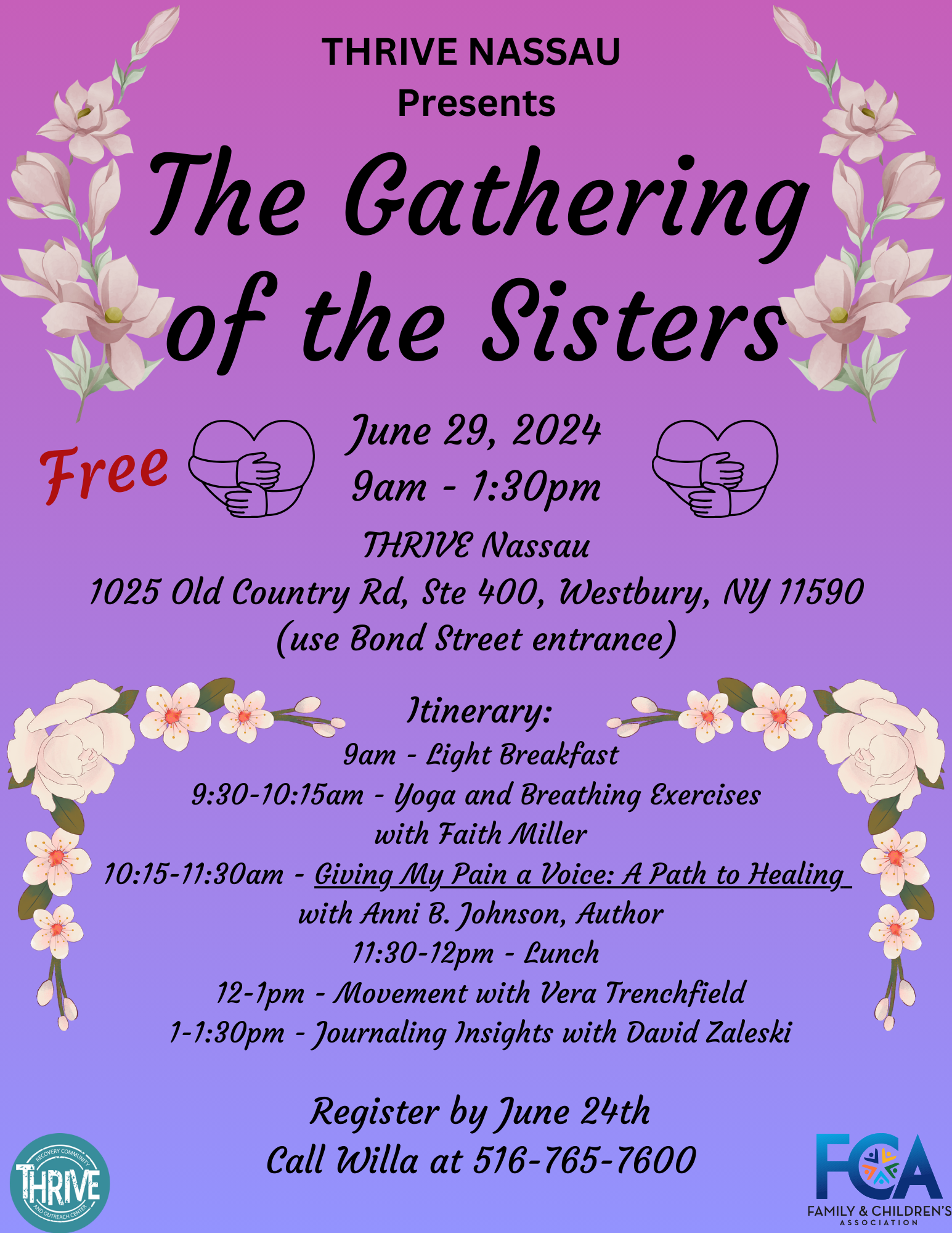 Gathering Of The Sisters June 29